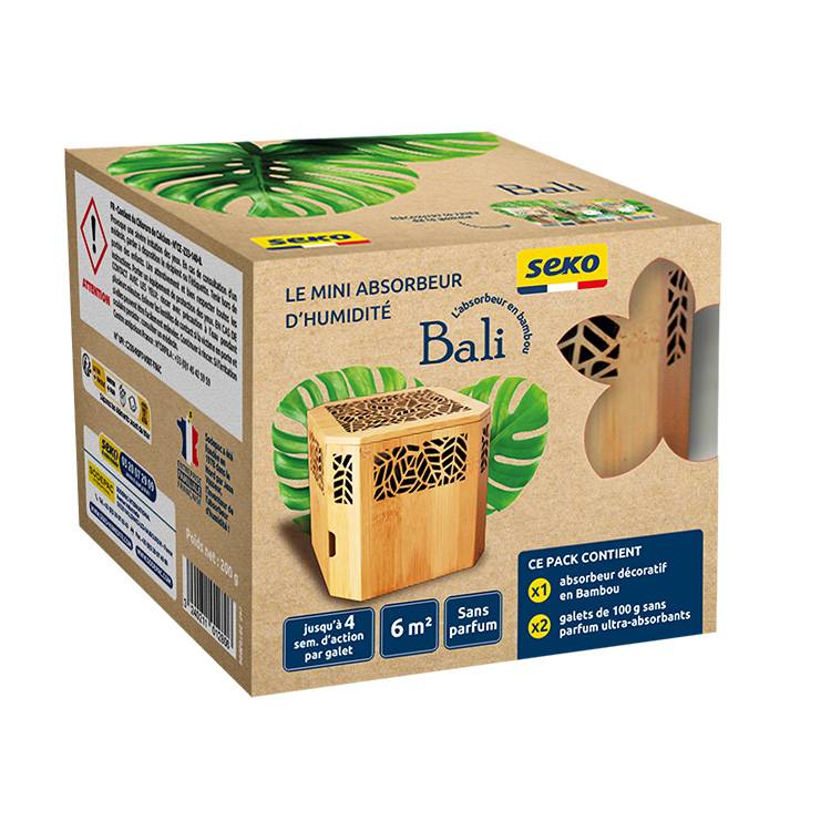 Seko - Absorbeur d'humidité mini Bali + 2 galets 100g - Seko - Imagen 1
