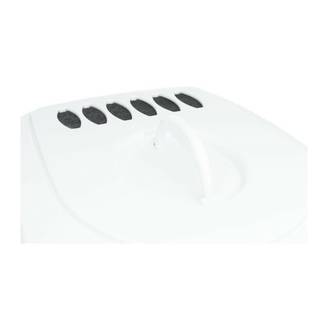 Bac à litière Primo Top plastique gris et blanc L.56 cm l.47 cm H.71 cm - Trixie
