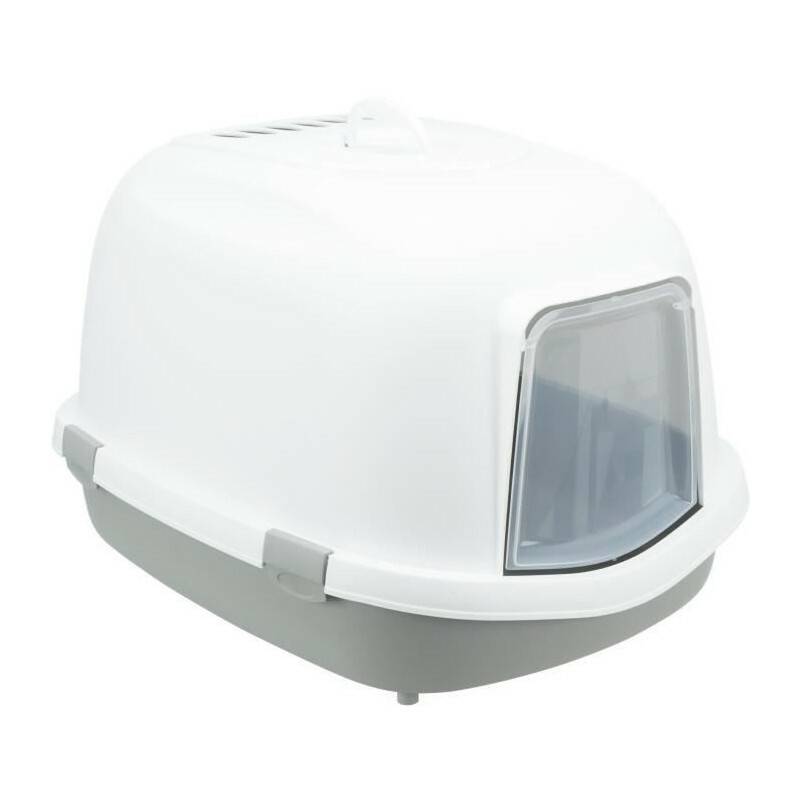 Bac à litière Primo Top plastique gris et blanc L.56 cm l.47 cm H.71 cm - Trixie - Image 2