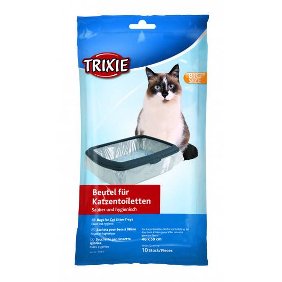 Sacs à litière Simple'n'Clean en plastique gris L.46 cm l.59 cm - Trixie - Image 2