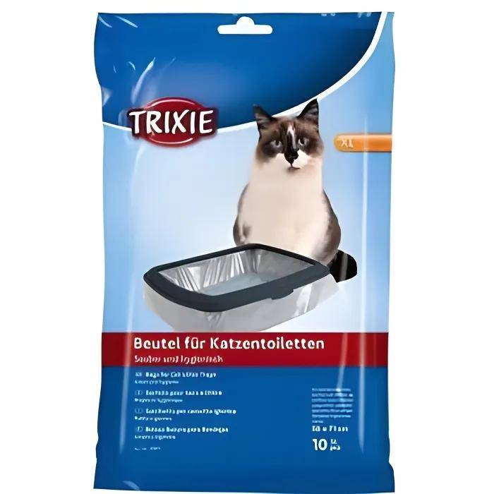Sachet litière XL textile transparent L.56 cm l.71 cm H.1 cm - Trixie