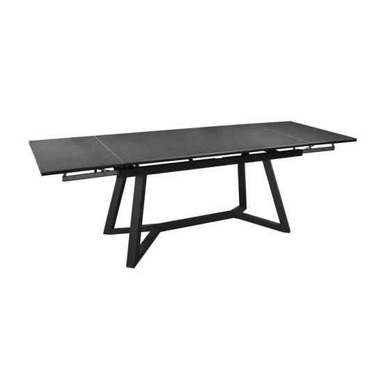 Ecloz - Table de jardin extensible céramique graphite boreal 8/12 personnes Matera ECLOZ