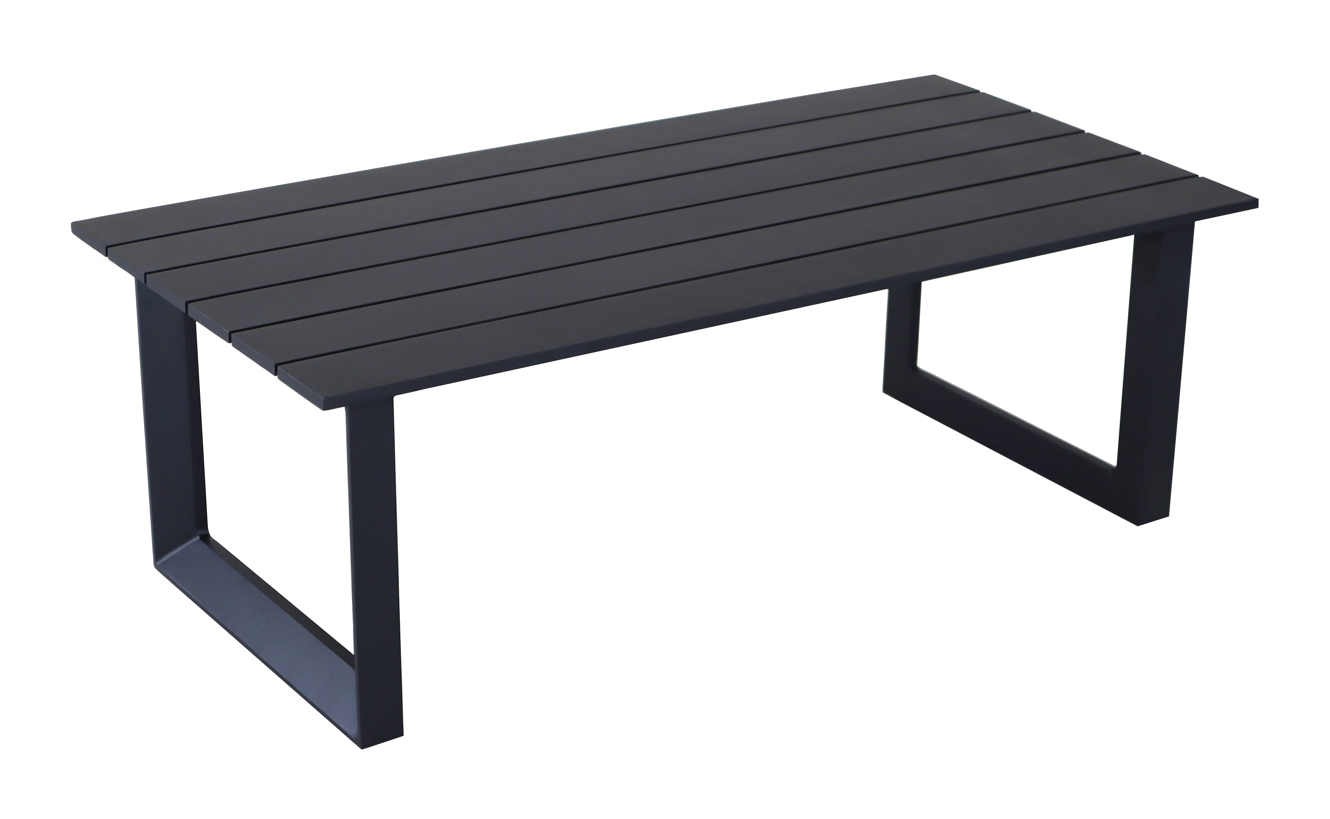 Pro Loisirs - Table basse de jardin aluminium graphite Marseille Proloisirs - Imagen 1