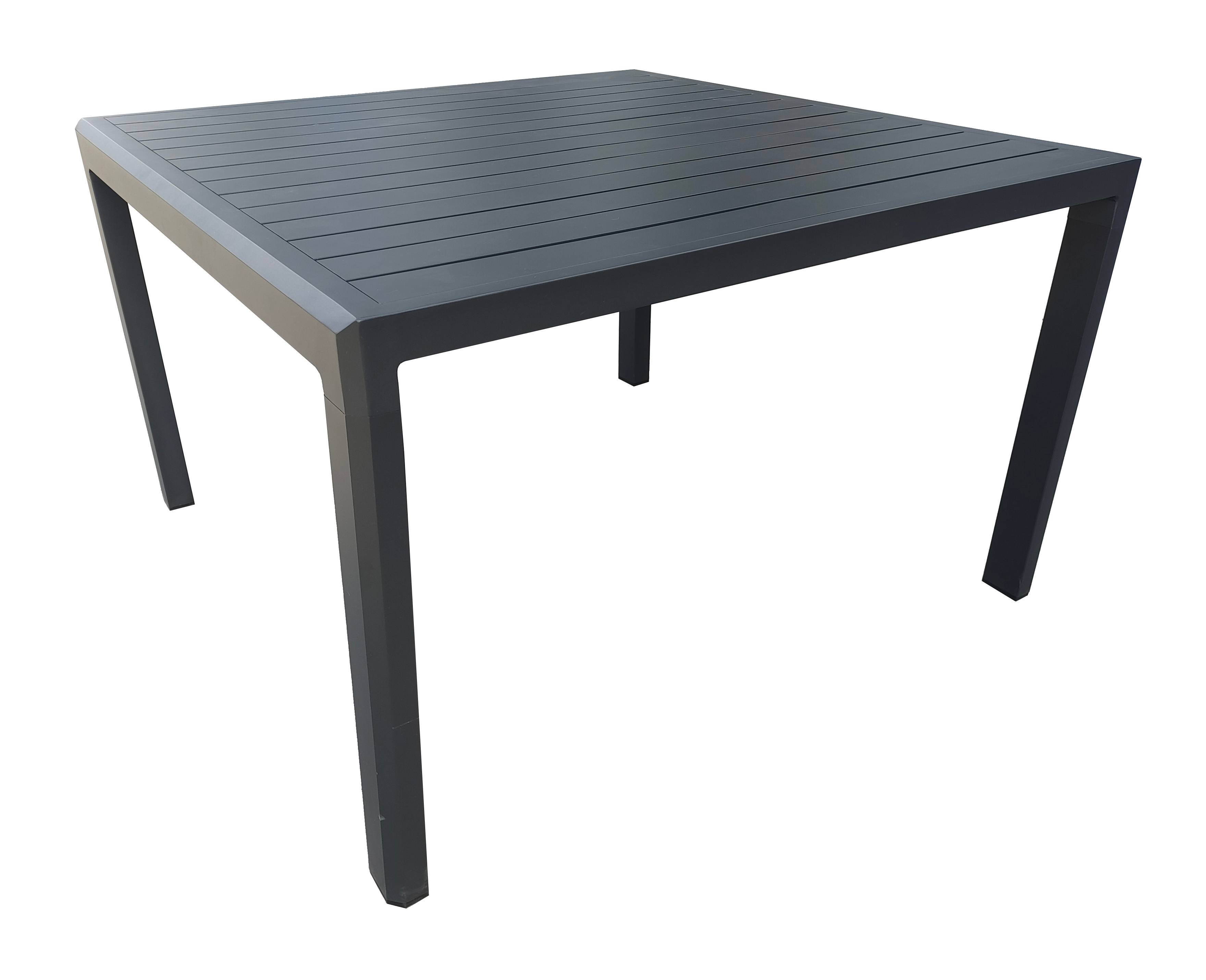 Pro Loisirs - Table basse de jardin haute aluminium graphite Marseille Proloisirs - Imagen 2