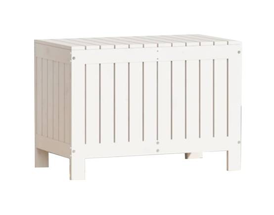 Pro Loisirs - Coffre de rangement de jardin bois 17 litres blanc Proloisirs - Image 2