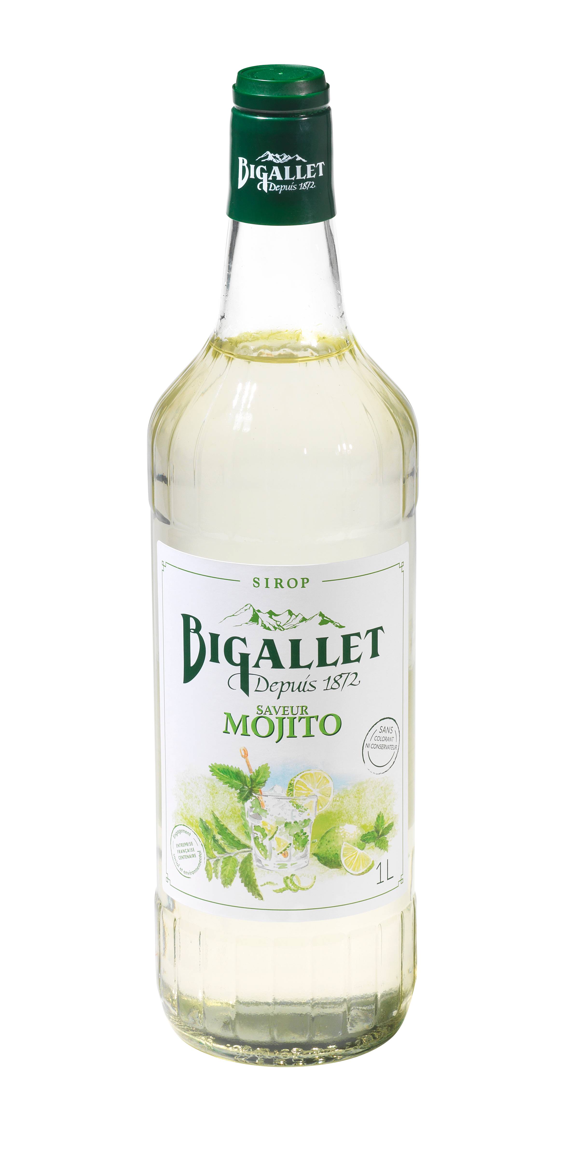 Bigallet - Sirop de mojito 1 L - Bigallet