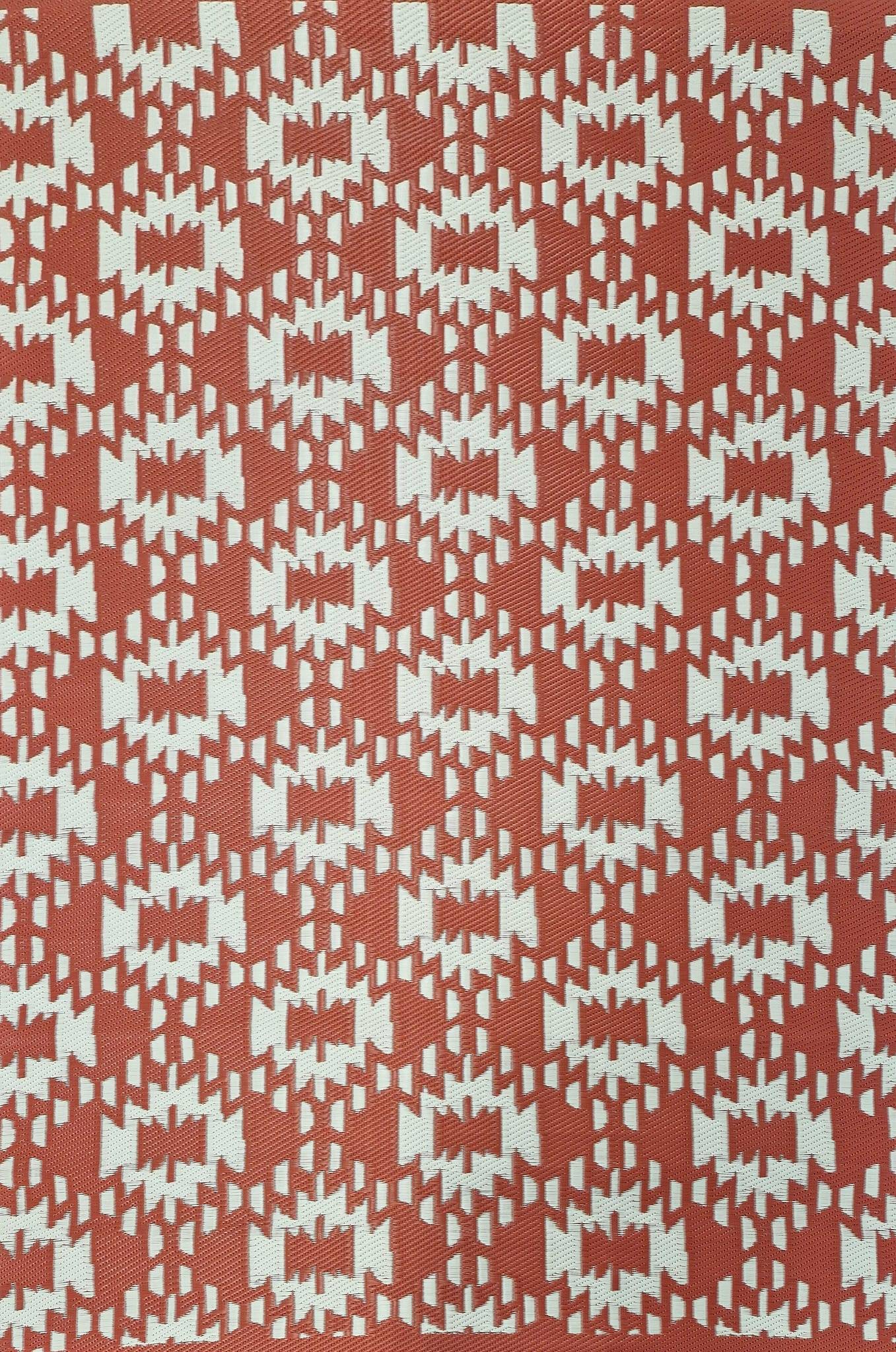 Ecloz - Tapis extérieur rectangle 230x160cm imprimé Ikat Grenade ECLOZ
