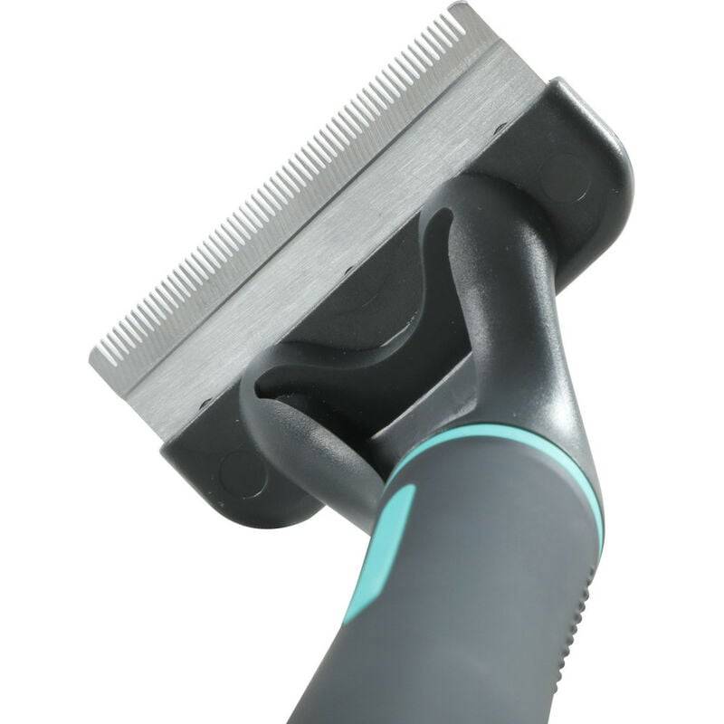 Brosse taille L plastique noir L.15.2 cm l.10 cm H.5.5 cm ép.5.5 cm - Zolux - Image 2