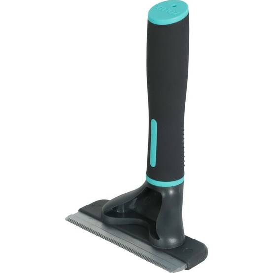 Brosse taille L plastique noir L.15.2 cm l.10 cm H.5.5 cm ép.5.5 cm - Zolux - Image 3