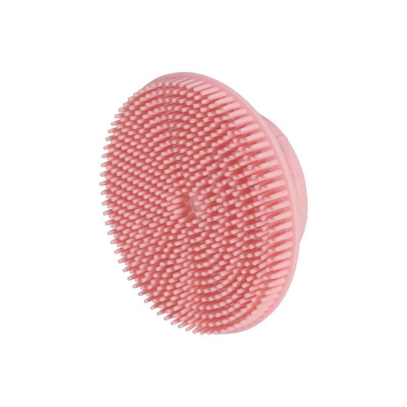 Brosse en caoutchouc rose Ø7.7 cm pour chat Anah - Zolux
