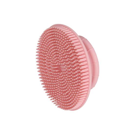 Brosse en caoutchouc rose Ø7.7 cm pour chat Anah - Zolux - Image 4