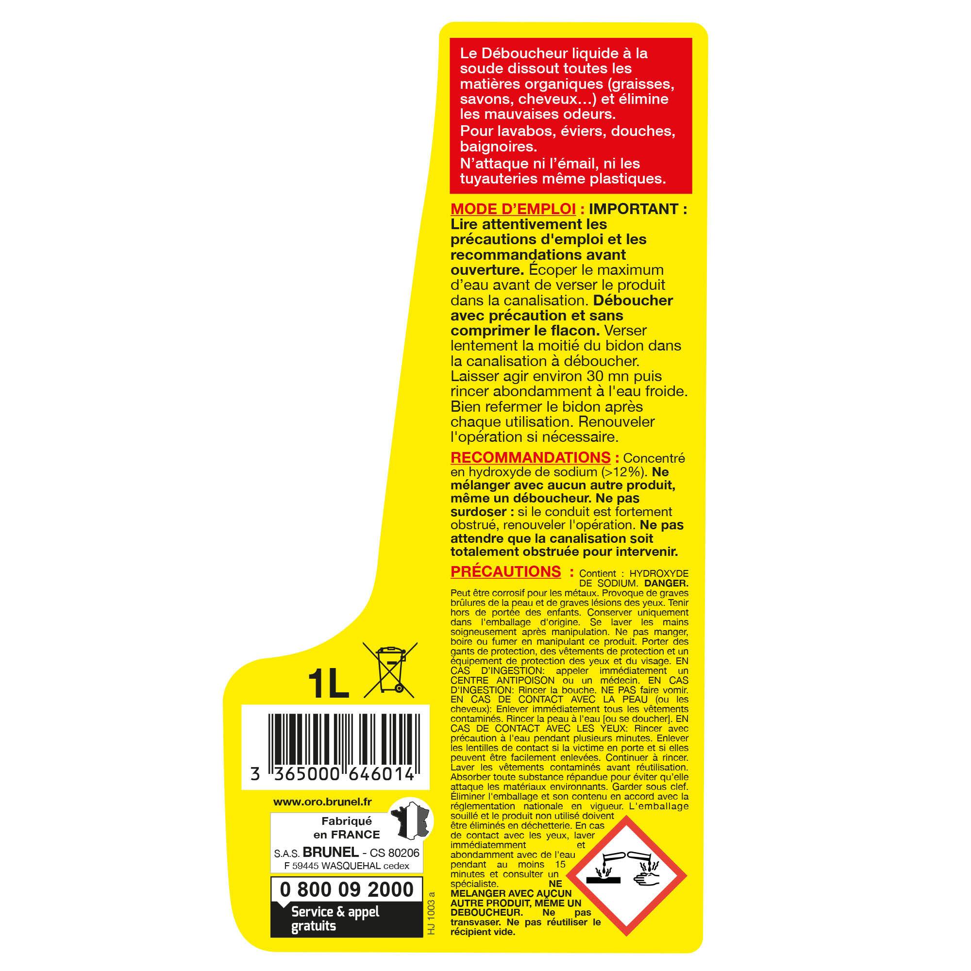 Starwax - Deboucheur express liquide 1l - Imagen 2