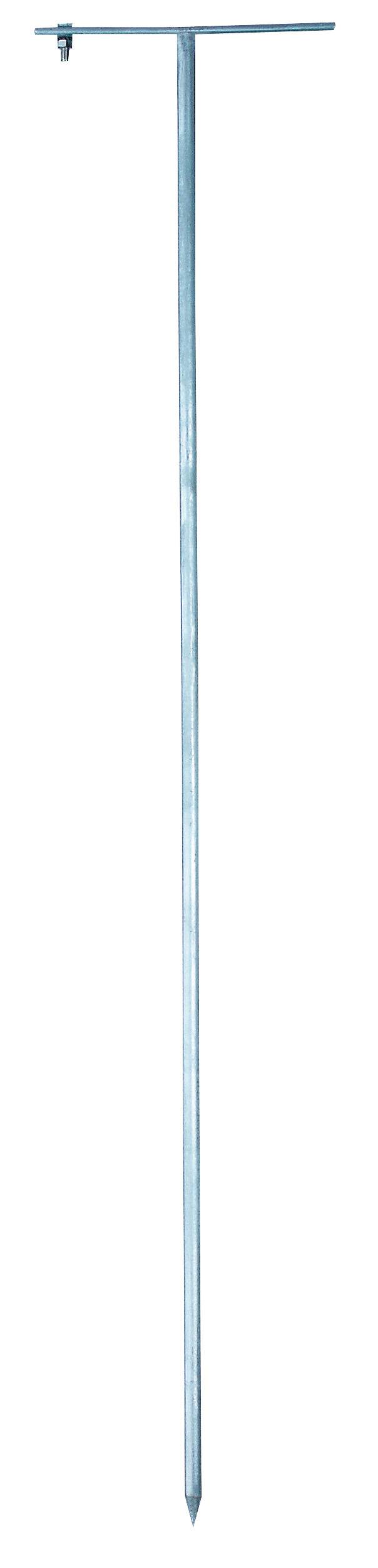 Piquet de terre spécial en T Hauteur 	100 cm