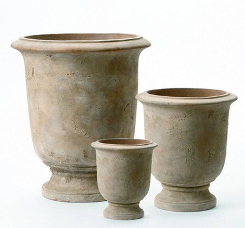 Ecloz - Vase Rhodes antique sur pied Ø 55 cm - ECLOZ