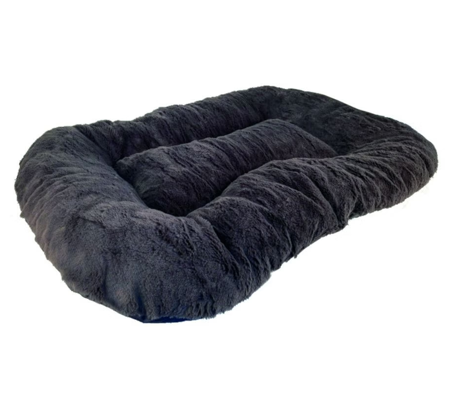 Anka -  Coussin 'Ovaly' Anthracite - L. 100 x l.70 cm - ANKA