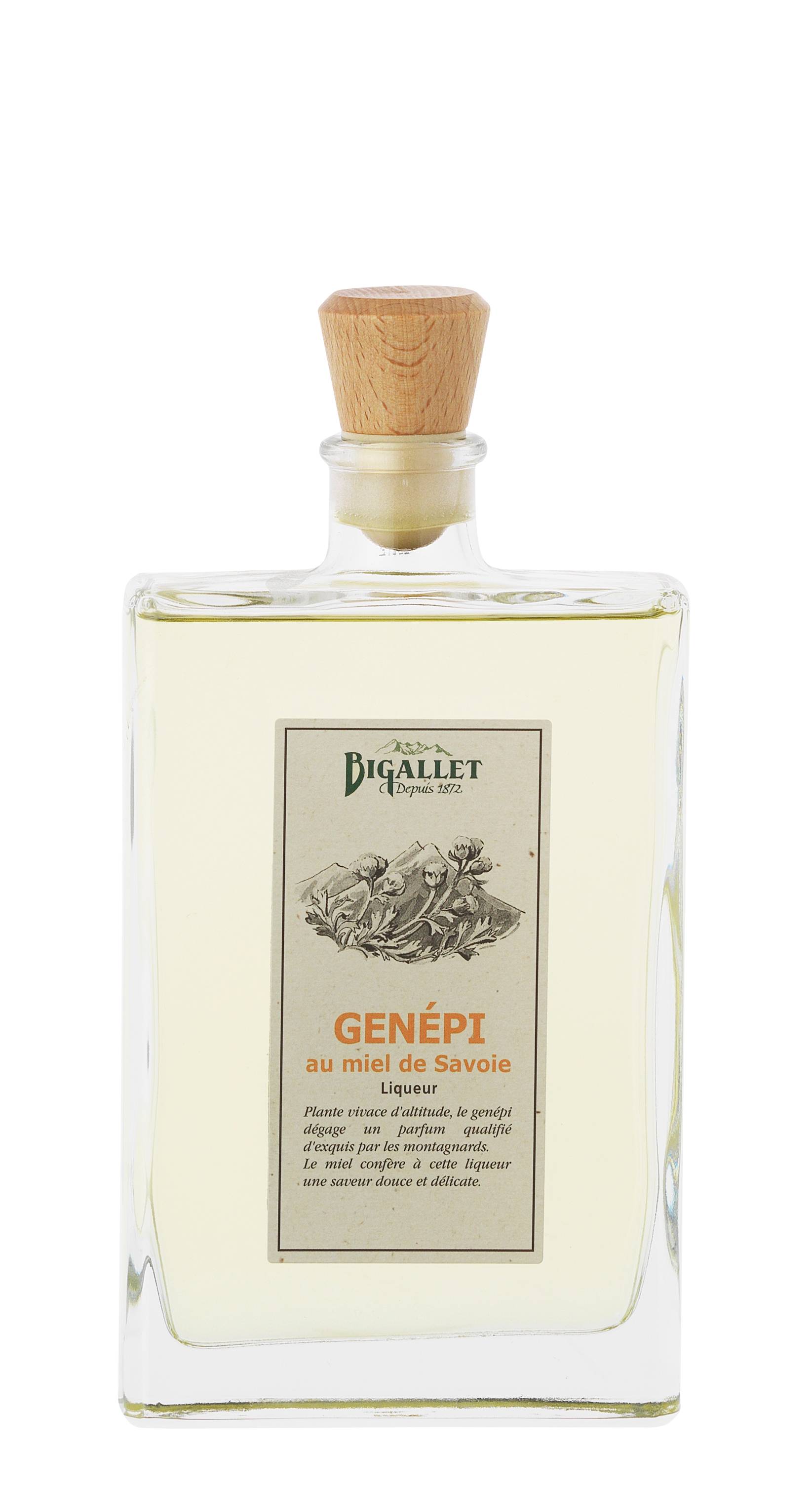 Bigallet - Liqueur de genépi miel 40° 35 cl - Bigallet