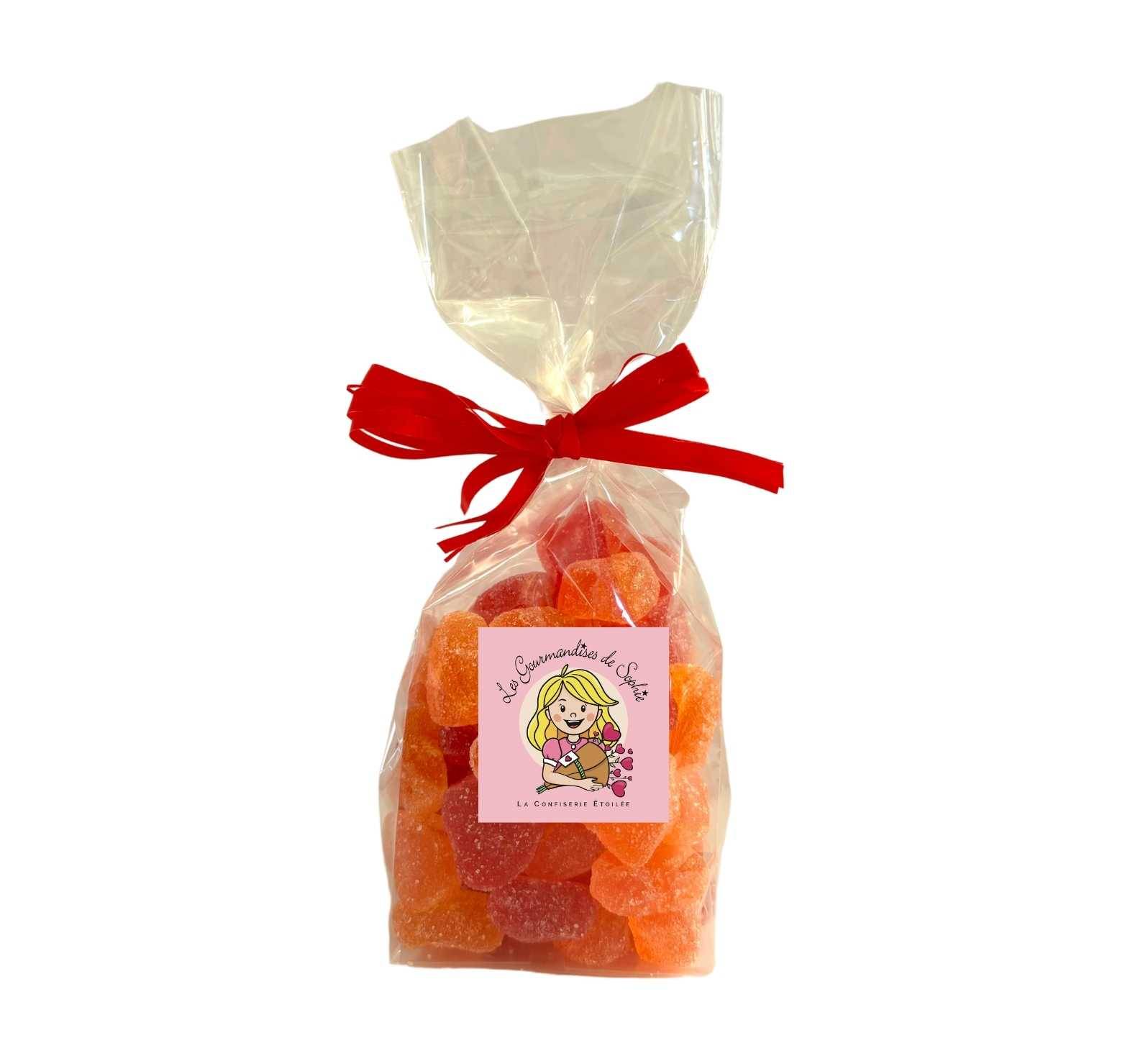 Les Gourmandises de Sophie - Sachet Duo cœurs 140 g - Les Gourmandises de Sophie