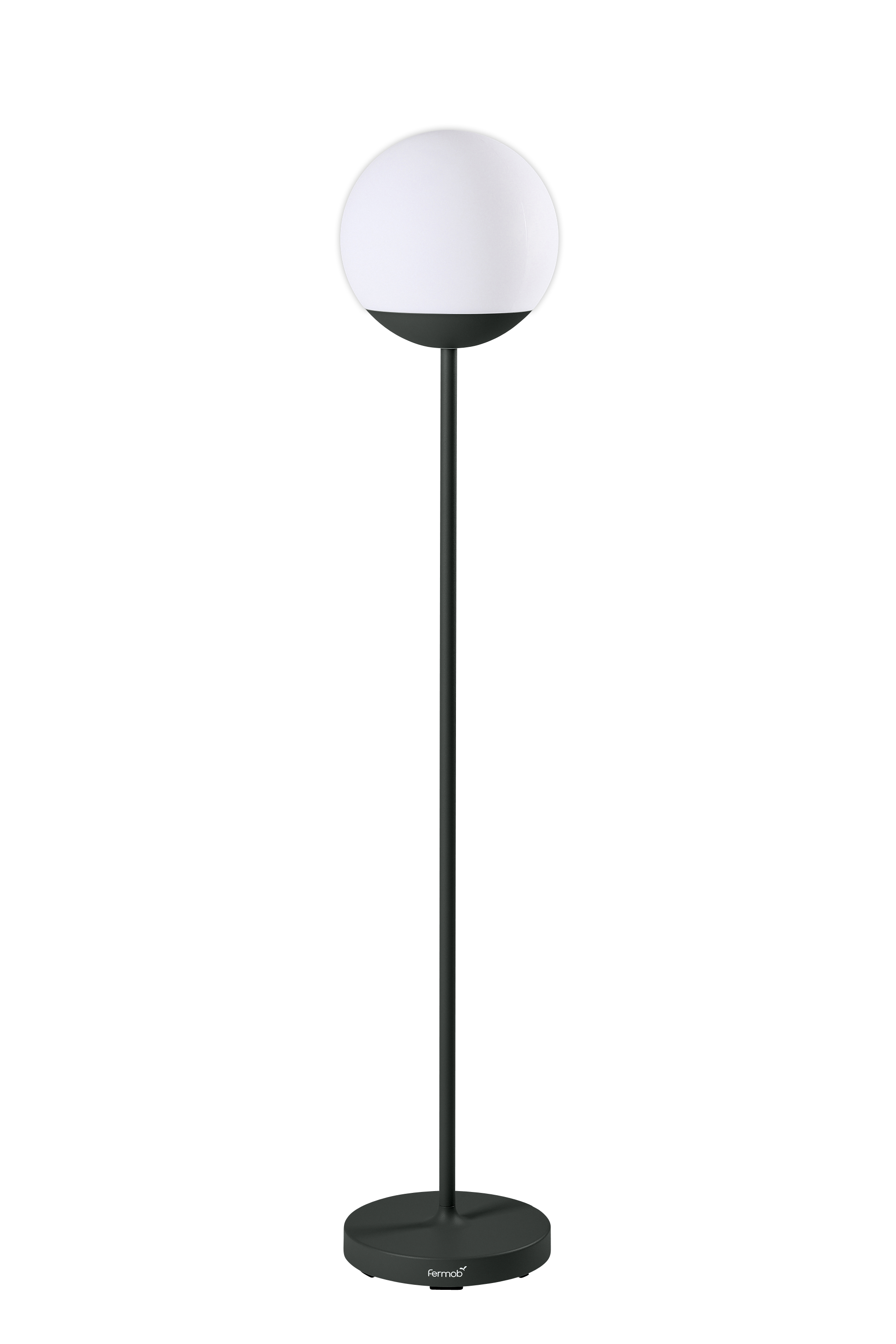 Lampadaire d'extérieur Mooon polyéthylène noir H.134 cm - Fermob