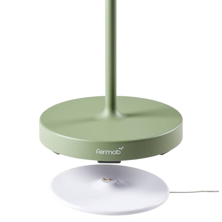 Lampadaire d'extérieur Mooon polyéthylène noir H.134 cm - Fermob - Imagen 4