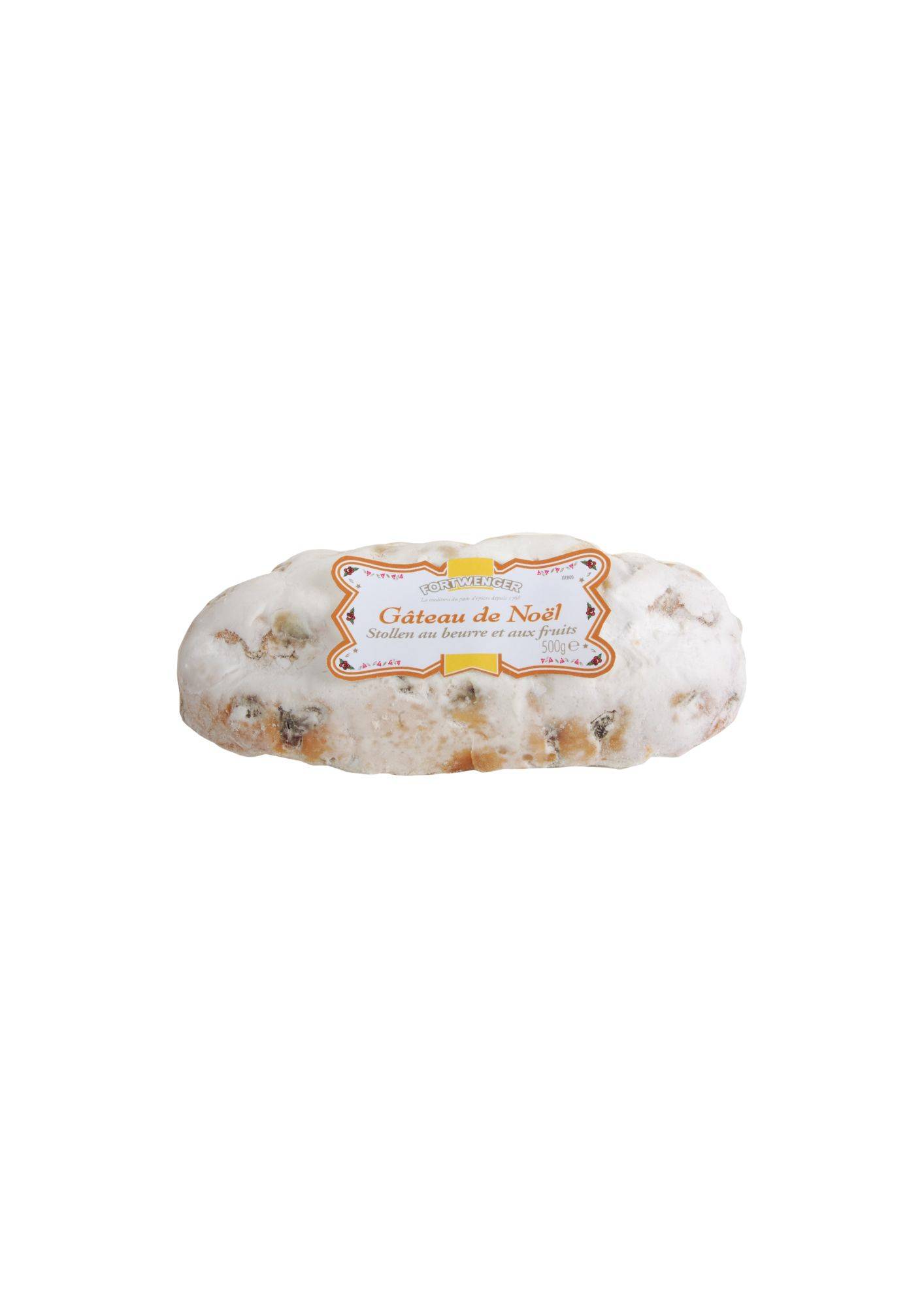 Fortwenger - Stollen con mantequilla y frutas 500 g - Fortwenger - Imagen 2