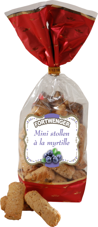Fortwenger - Mini stollen myrtille 200 g - Fortwenger