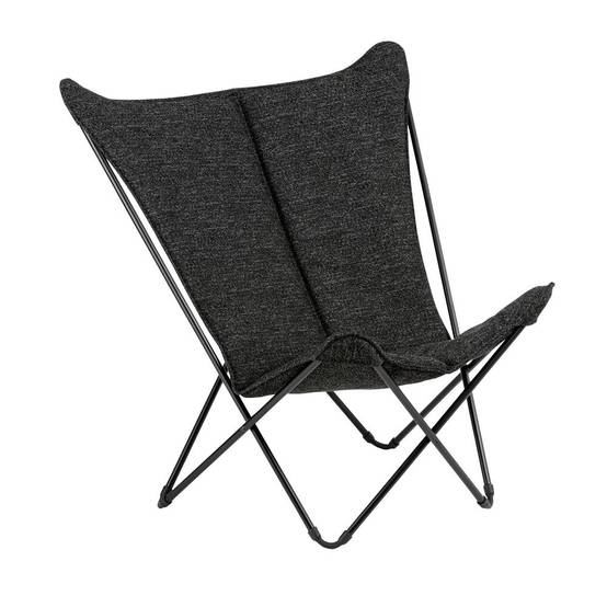 Lafuma-Mobilier - Chaise longue de jardin ébène Sphynx Lafuma Mobilier - Image 1