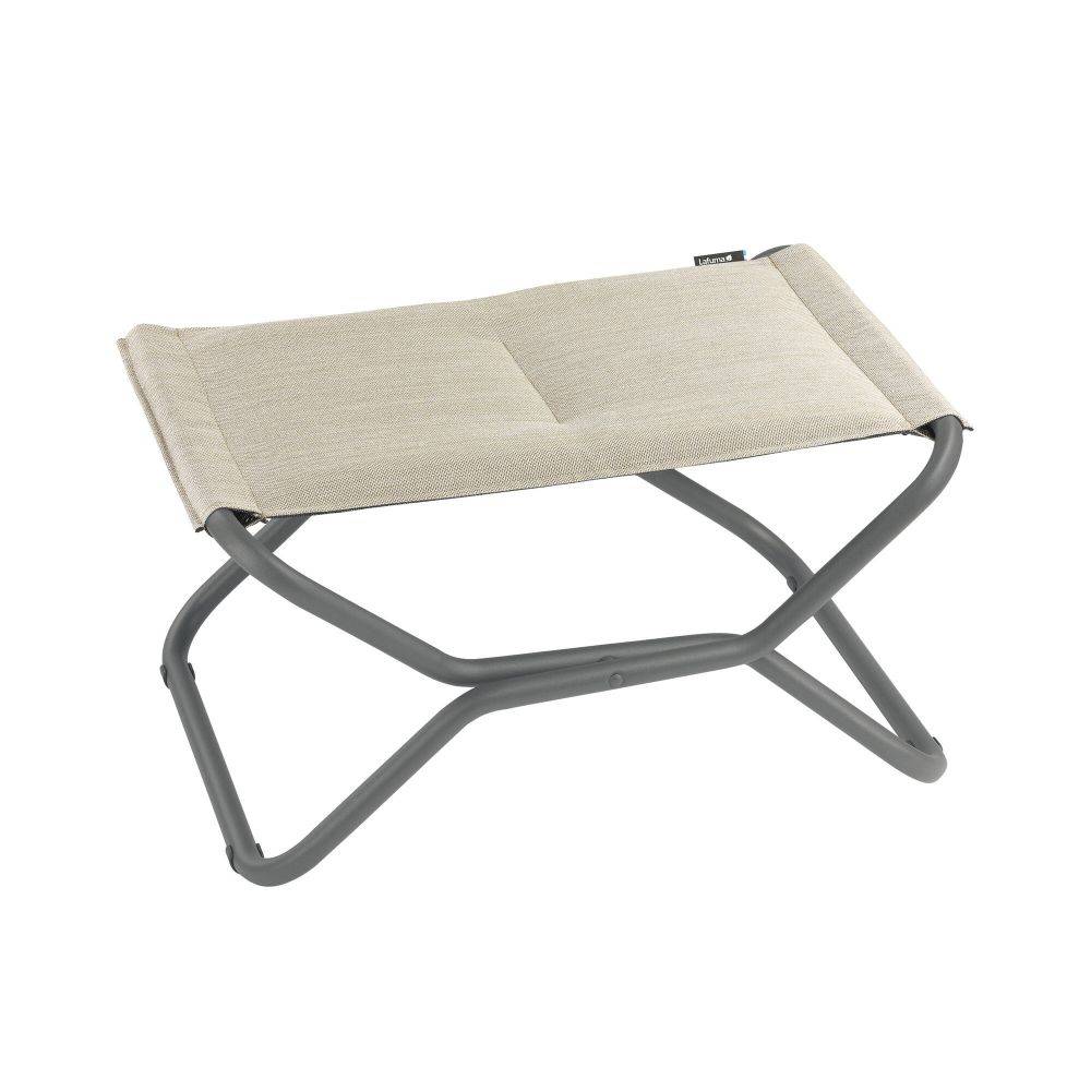 Lafuma-Mobilier - Repose Pieds acier Latte Bayanne Lafuma Mobilier - Image 2
