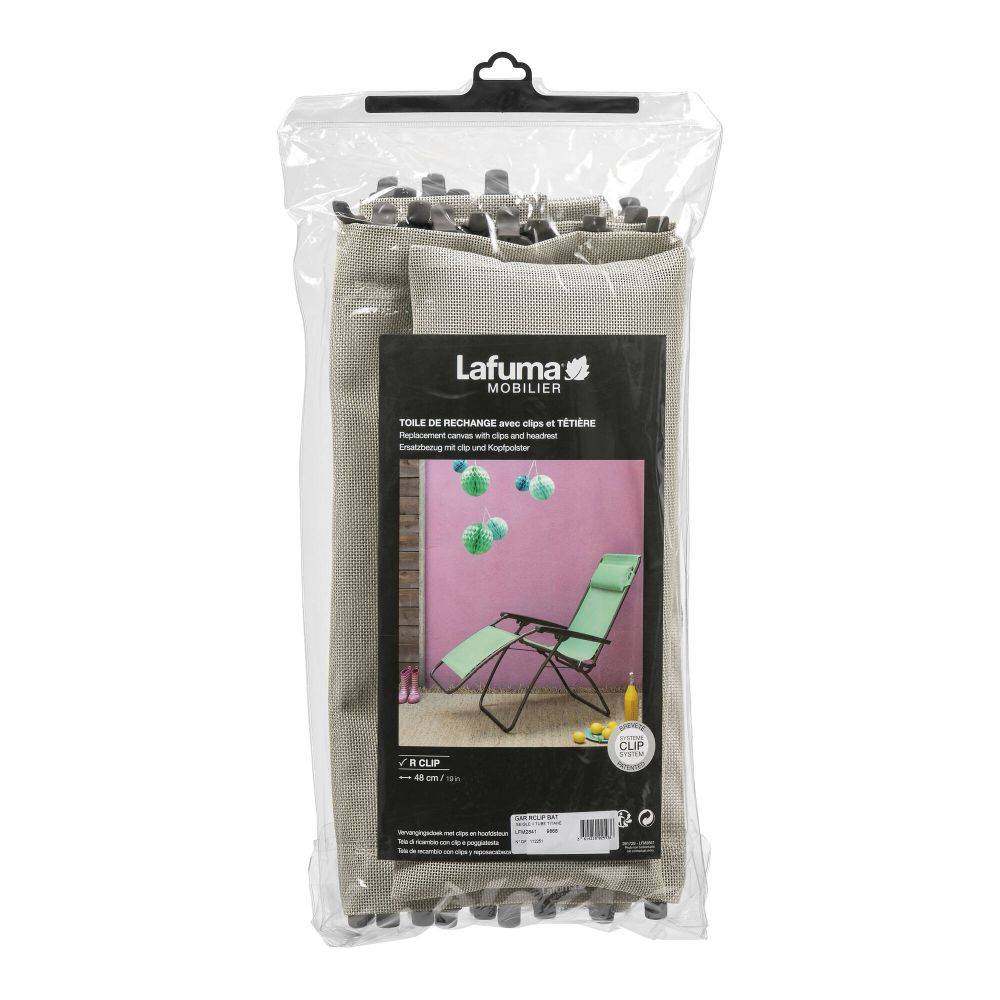 Lafuma-Mobilier - Garniture de rechange relax RCLIP batyline Seigle II - Image 2