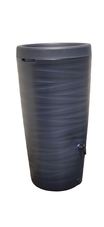 Sans Marque - Récupérateur d'eau de pluie 240L robinet inclus gris anthracite 2 en 1 - Image 6