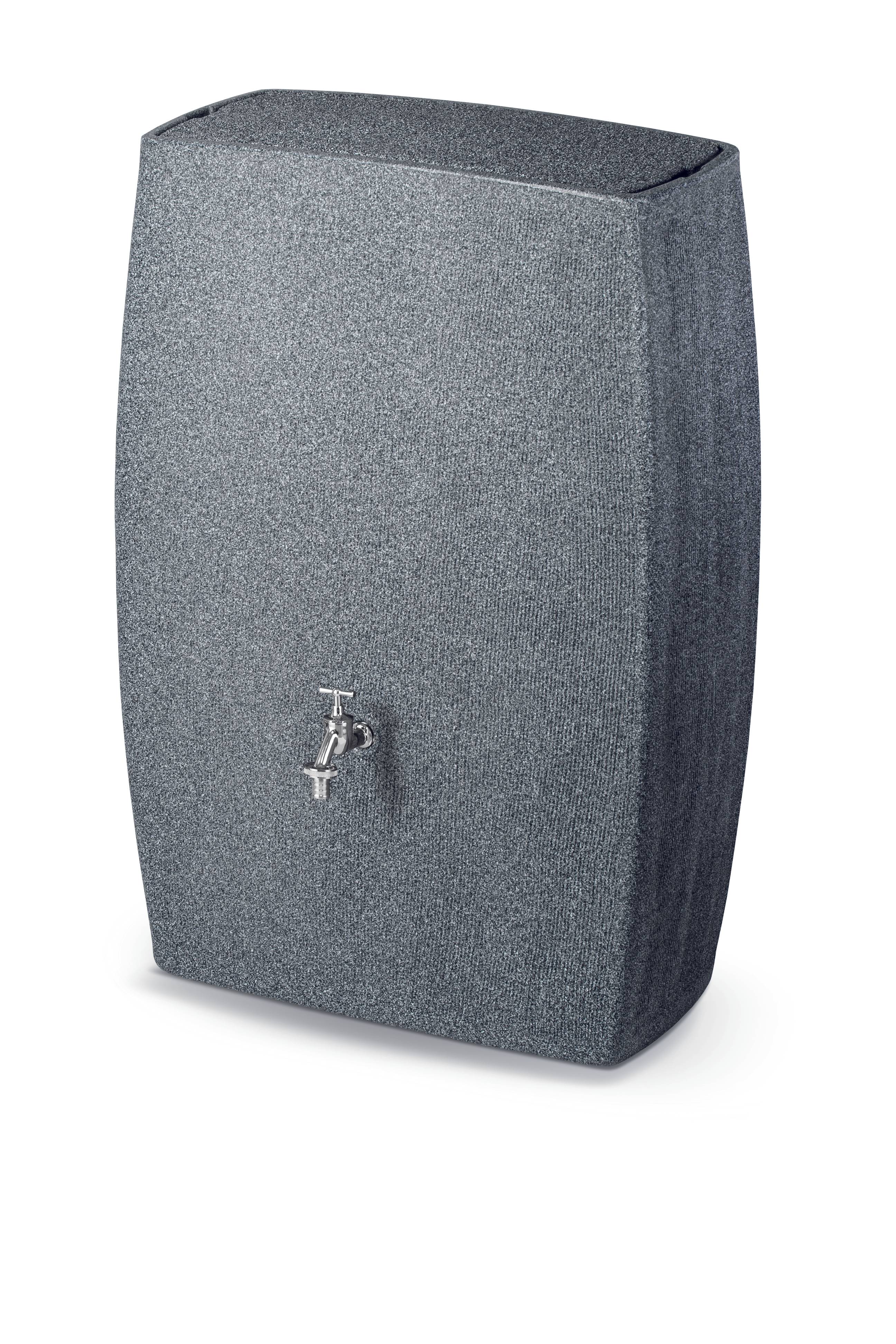 Sans Marque - Récupérateur d'eau de pluie mural 270L robinet inclus effet granit - Image 5