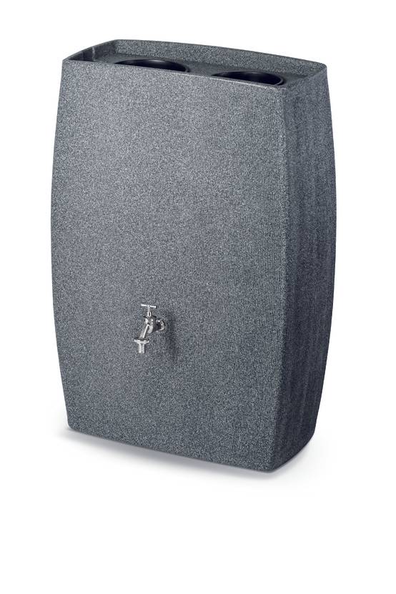 Sans Marque - Récupérateur d'eau de pluie mural 270L robinet inclus effet granit - Image 6