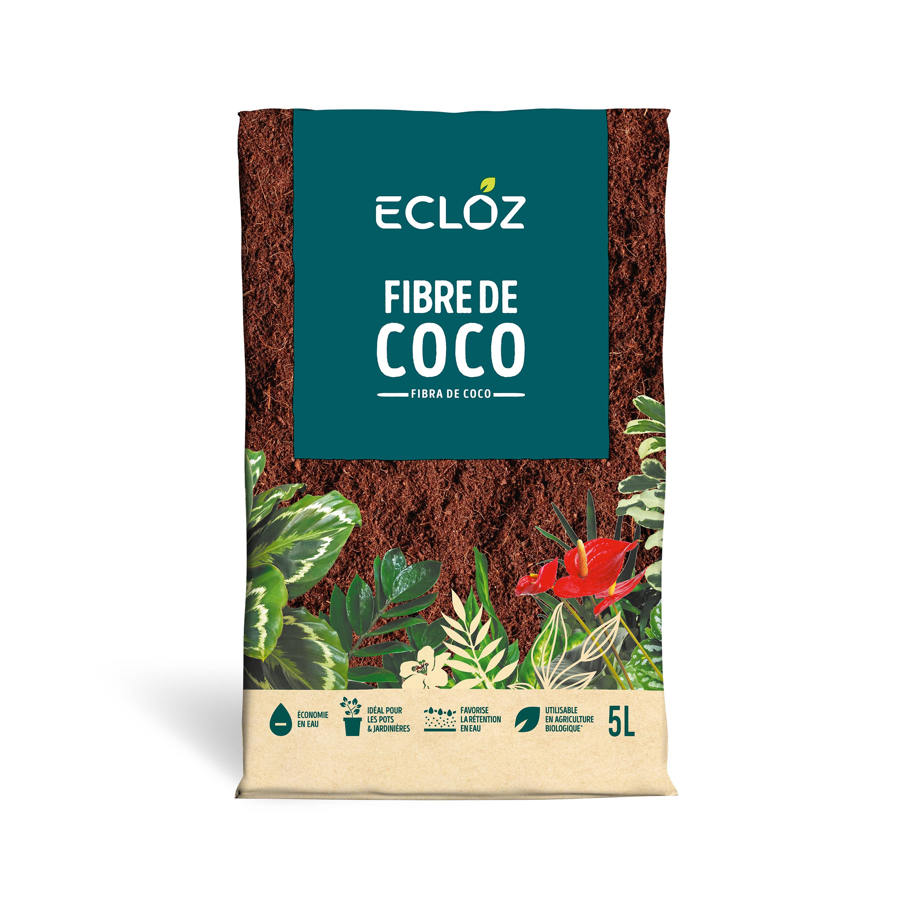 Ecloz - Fibre de coco 5L - ECLOZ - Imagen 4