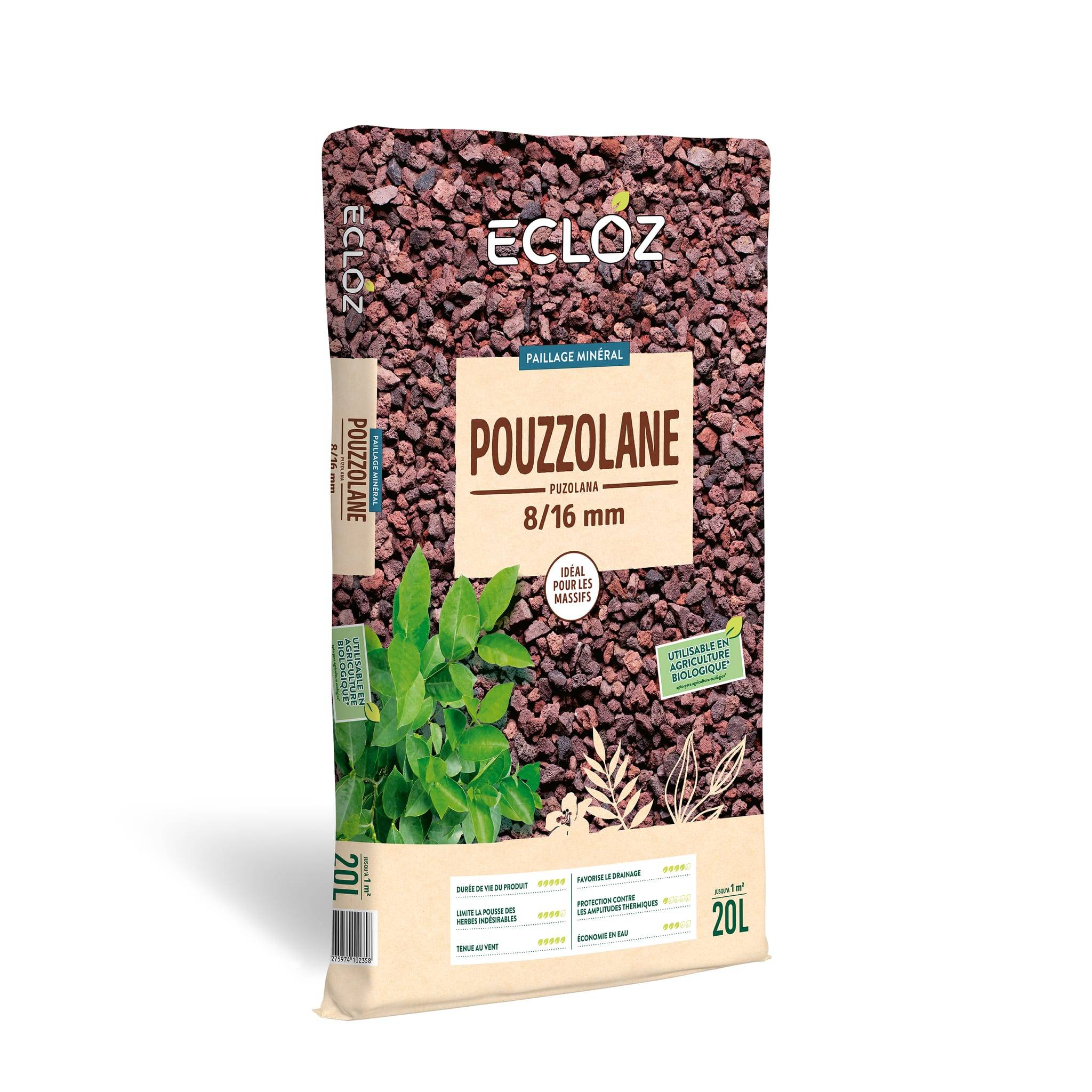 Ecloz - Pouzzolane 20L - Calibre 8/16mm - ECLOZ - Image 3