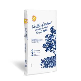 Marque Blanche et Economique - Paillis d'écorces de pin 70 L - calibre 10/40mm