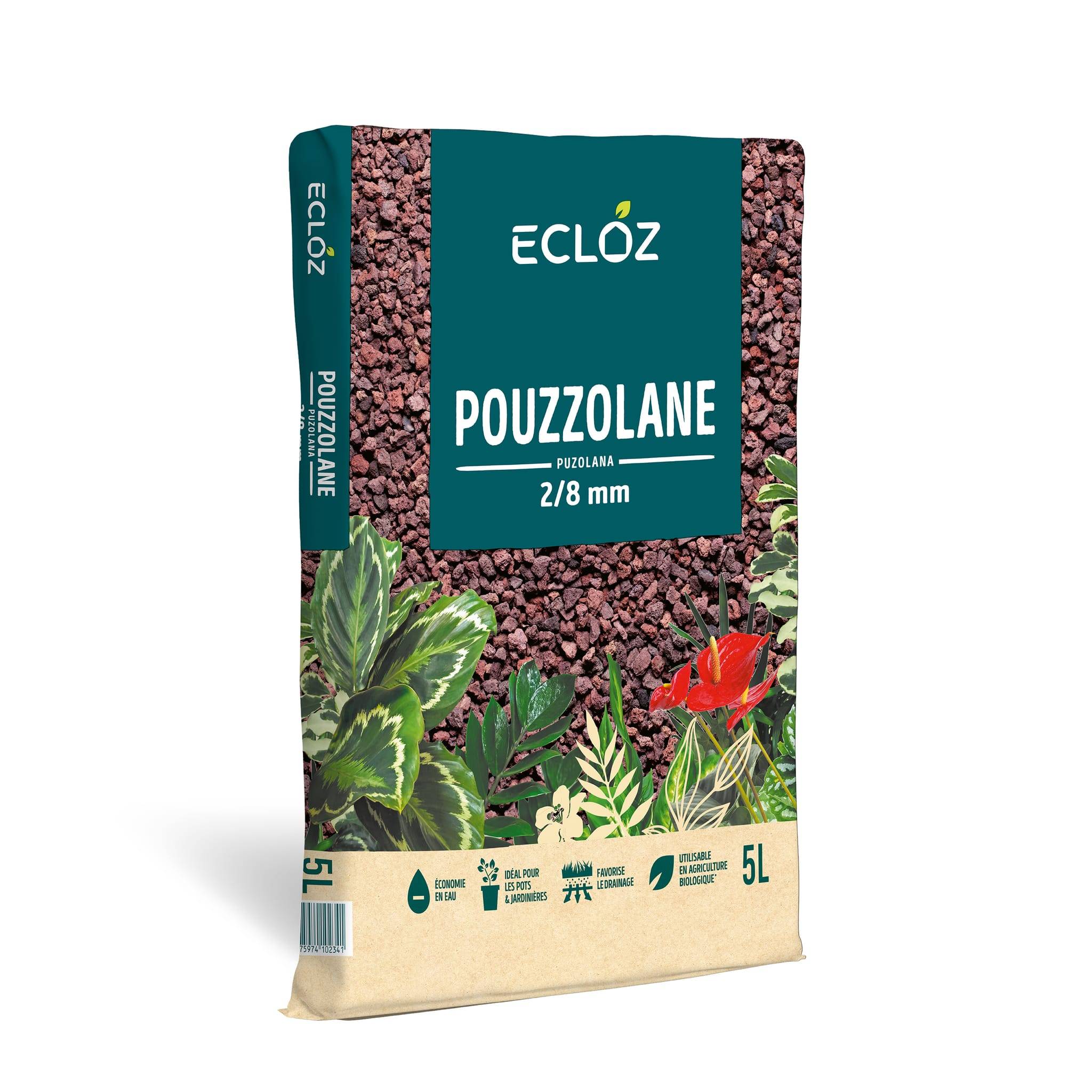 Ecloz - Pouzzolane 5L - Calibre 2/8mm - ECLOZ - Imagen 6