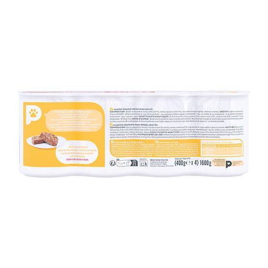 Pure Family - Terrine pour chien au bœuf et à la carotte 400 g x 4 - PURE FAMILY - Image 9