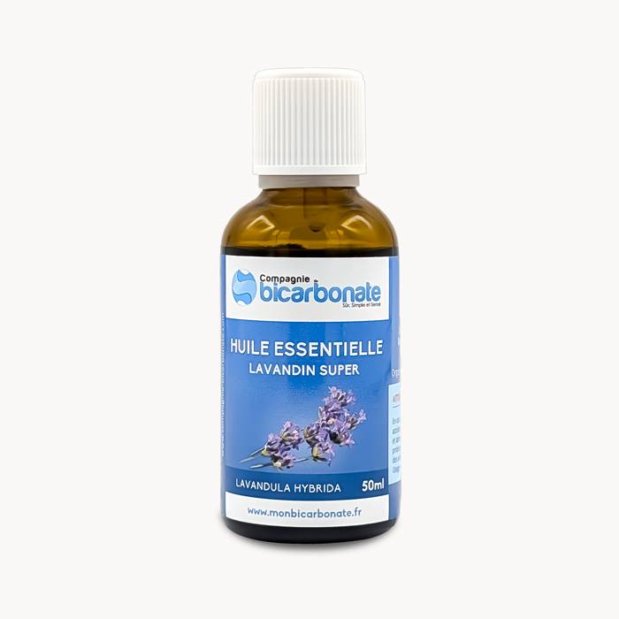 Sans Marque - Huile essentielle de Lavandin Super BIO - 50 ml - La compagnie du bicarbonate - Image 1