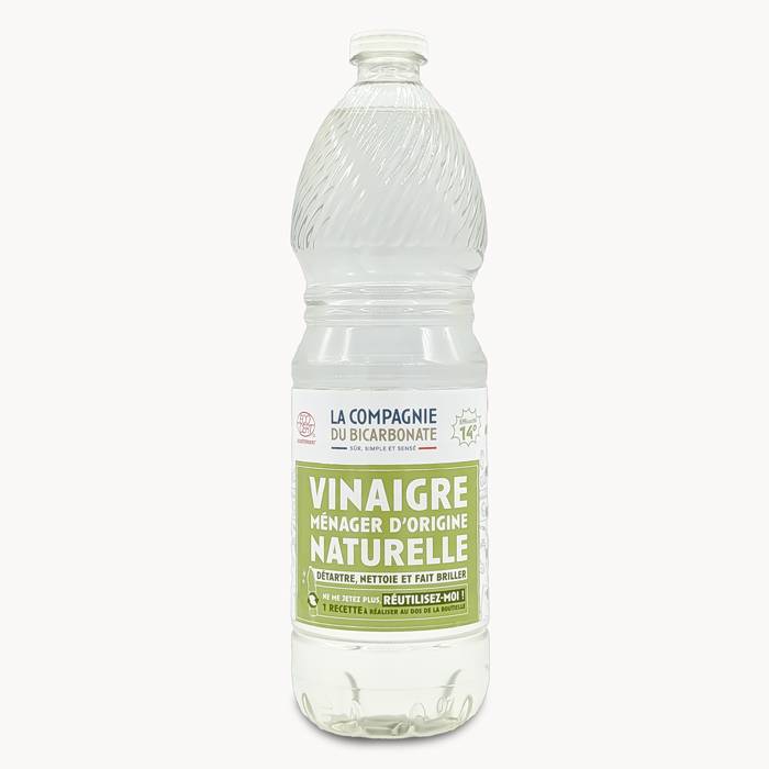 Sans Marque - Vinaigre blanc 1L français concentré à 14 ° - La compagnie du bicarbonate