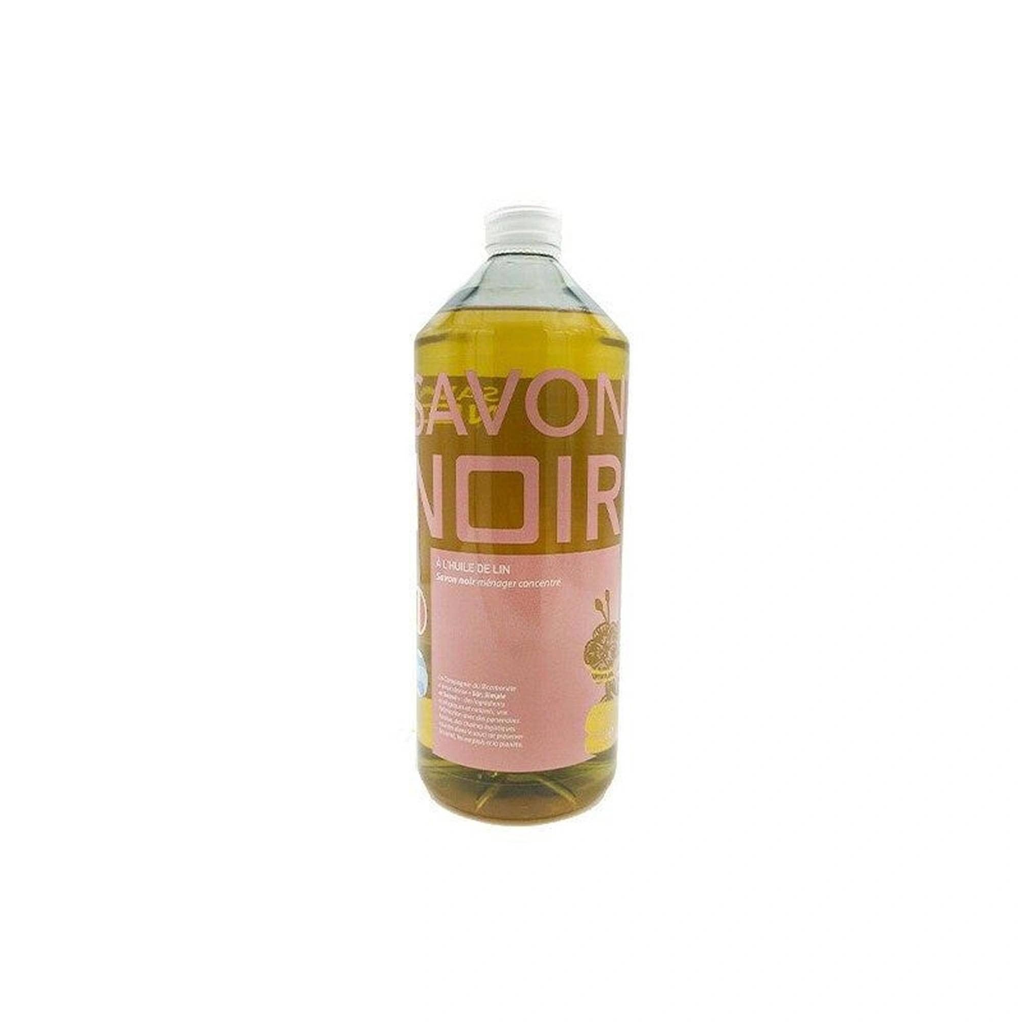 Sans Marque - Savon noir liquide à l'huile de lin L.1.0 L - No name - Imagen 2