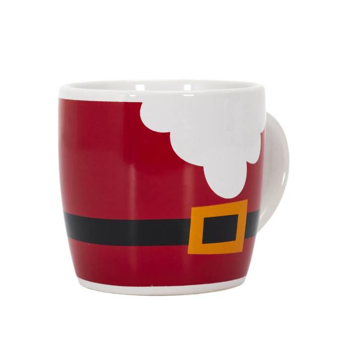 NONAME - Bol et mug de Noël dolomite rouge Ø13.5 cm H.14.3 cm - Image 8