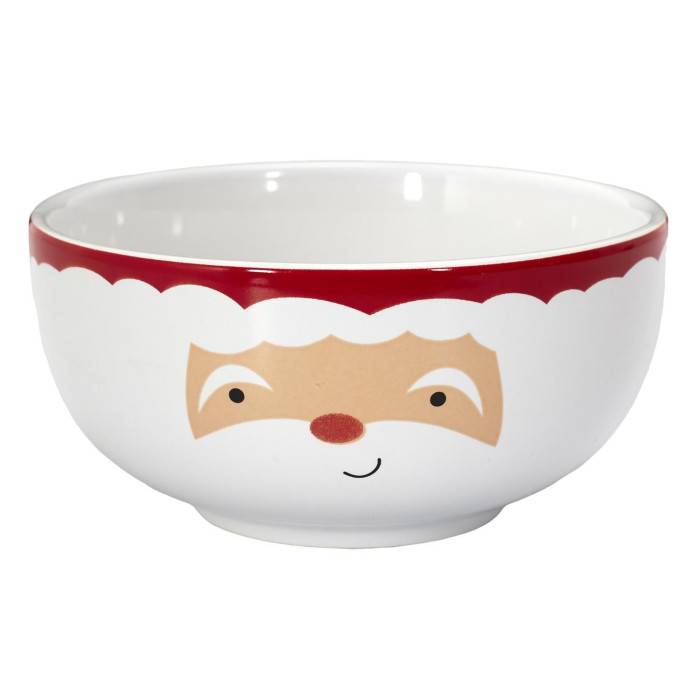 NONAME - Bol et mug de Noël dolomite rouge Ø13.5 cm H.14.3 cm - Image 4