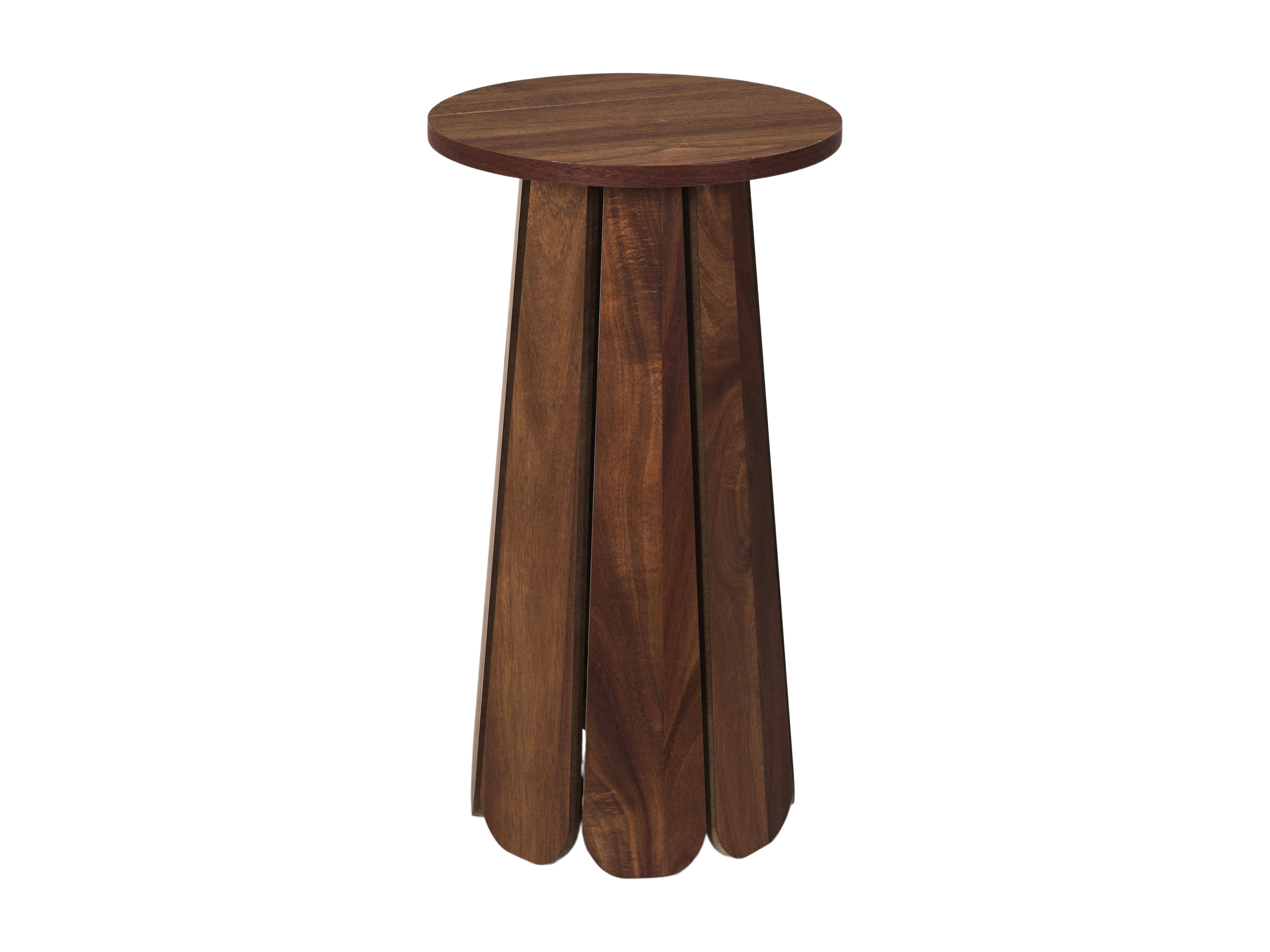 Table d'appoint Will en MDF marron L.30 x l.30 x H.55 cm - The home deco factory - Image 5