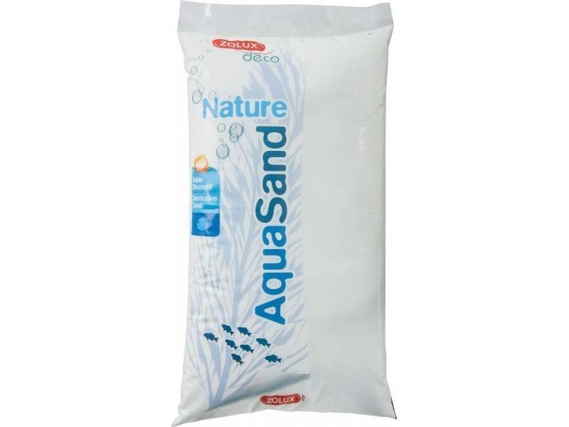 Arena decorativa AquaSand Trend blanco Iceberg L.9,5 kg - Zolux
