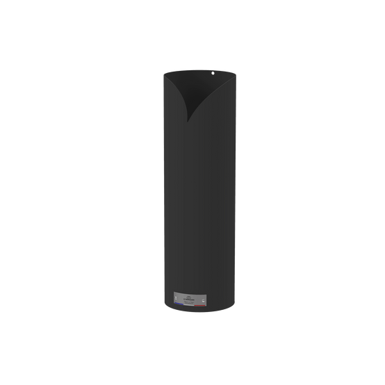 Porte-accessoires Volute en acier noir L.490 mm l.150 mm - Le marquier - Image 2