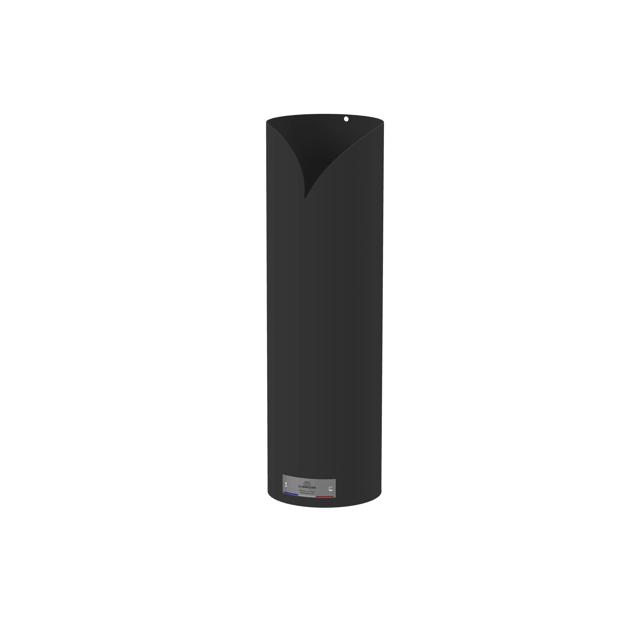 Porte-accessoires Volute en acier noir L.490 mm l.150 mm - Le marquier - Image 2