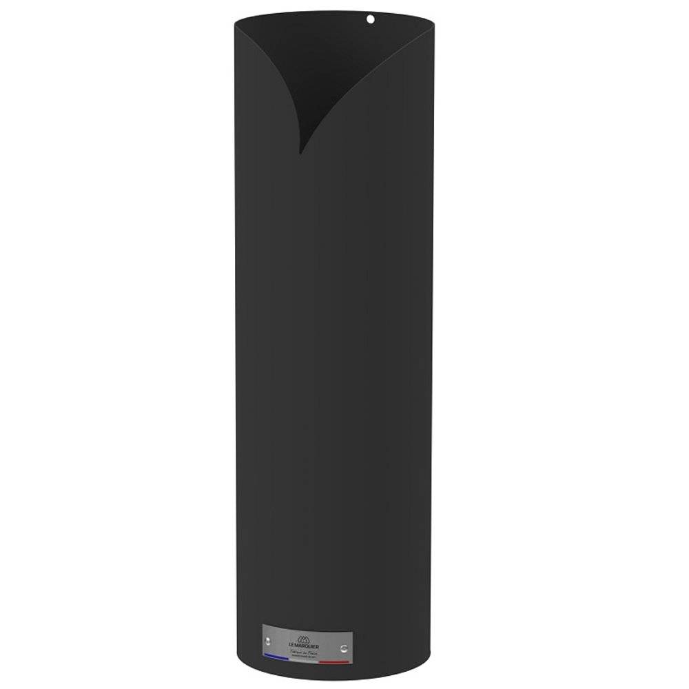 Porte-accessoires Volute en acier noir L.490 mm l.150 mm - Le marquier - Image 3