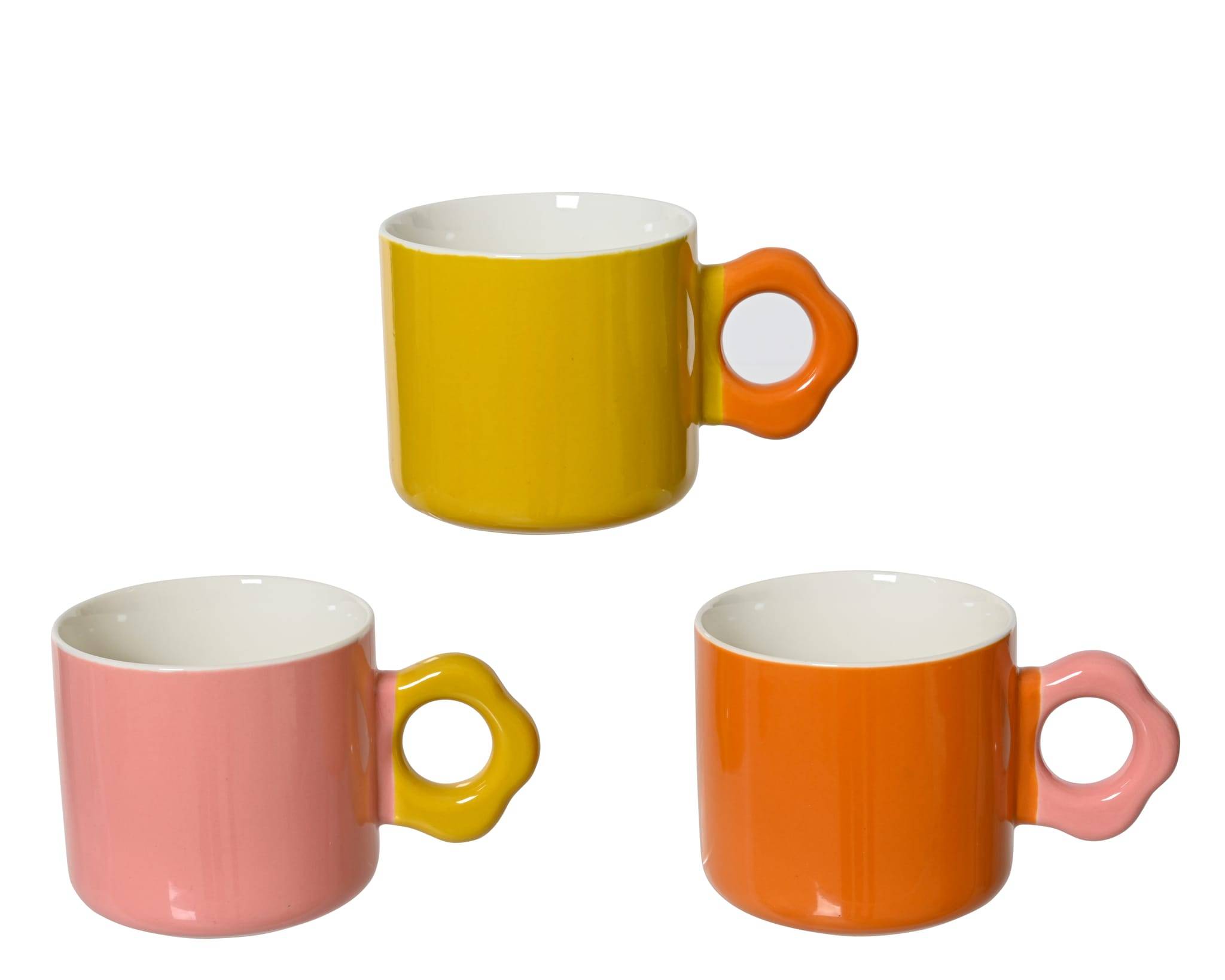 Mug en porcelaine multicolore L.12 cm l.7.5 cm H.7 cm - Kaemingk - Imagen 1