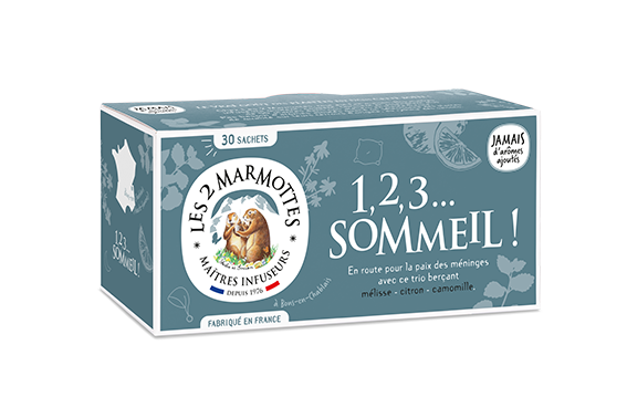 Les 2 Marmottes - 1 2 3 Sommeil 36 g - Les 2 Marmottes