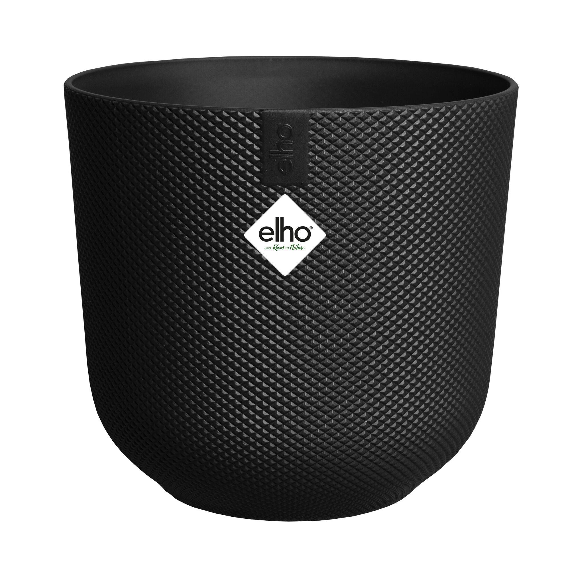 Elho - Pot jazz rond Living Noir Ø.23 cm - ELHO - Image 1
