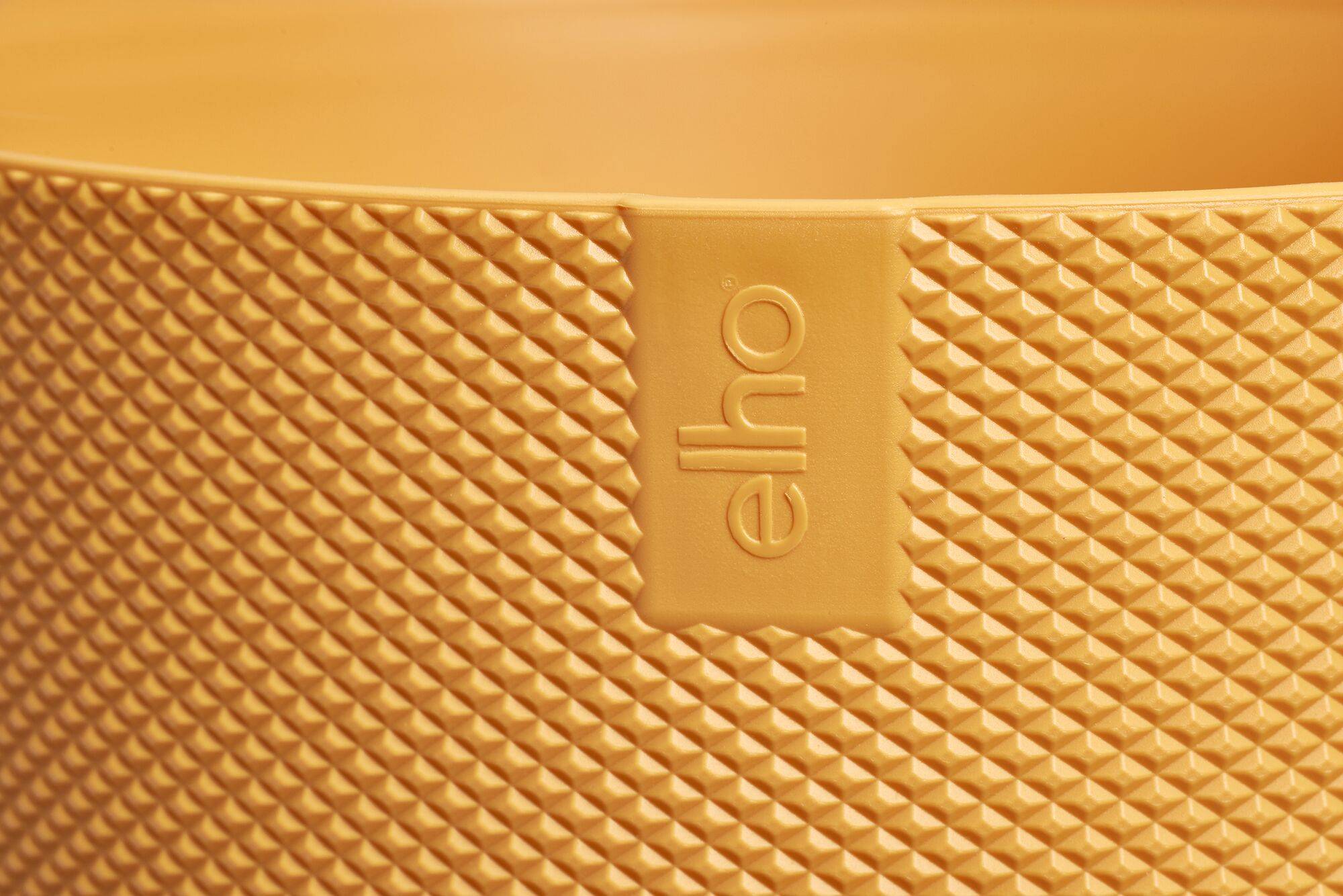 Elho - Maceta jazz redonda Ámbar Amarillo Ø.14 cm - ELHO - Imagen 3